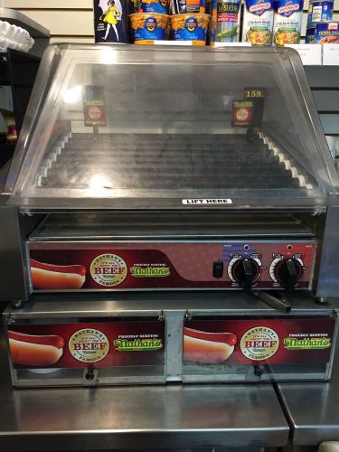 APW HRS-31S Commercial Hot Dog Grill