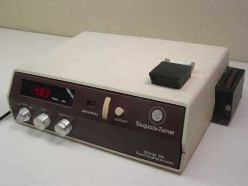 Sequoia-Turner Spectrophotometer - NO Filters Model 340