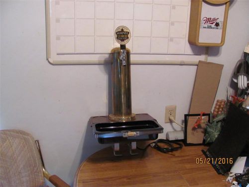 Rare murphy&#039;s irish stout beer tower- banner chicago brass driptray-new-man cave for sale