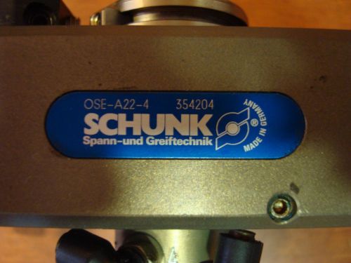 Schunk OSE-A22-4 pneumatic rotary actuator unit