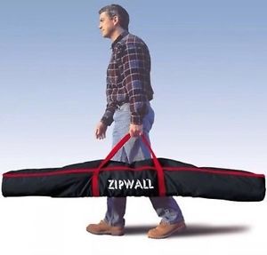ZipWall Pole Carry Bag Black/Red for ZipWall SLP4 - 12’ Spring-Loaded Pole