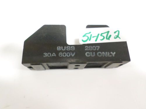 BUSSMANN FUSE HOLDER 1 POLE 30 AMP  2807