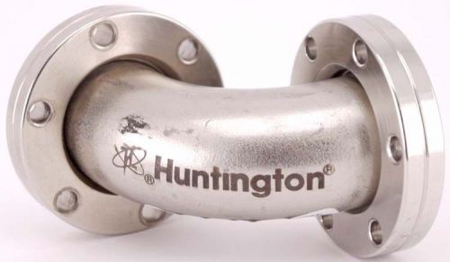 Huntington mechanical labs 2.75&#034; od 90-degree vacuum conflat flange fitting for sale