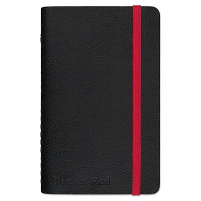 Soft Cover Notebook, Legal Rule, Black Cover, 3 1/2 x 5 1/2, 71 Sheets/Pad