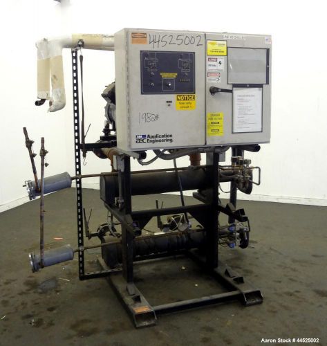 Used- aec nec series air cooled central chiller, model necr-2-40. cooling capaci for sale