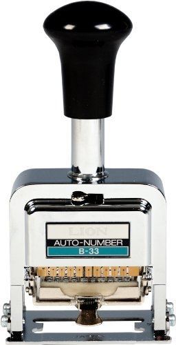 Lion Pro-Line Heavy Duty Dual Function Automatic Numbering and Dating Machine