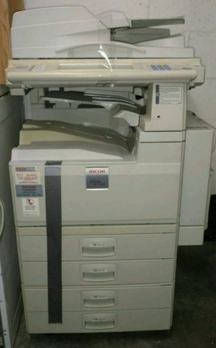Ricoh mp 4500 commercial office 4 drawer b &amp; w printer copier scanner all in one for sale