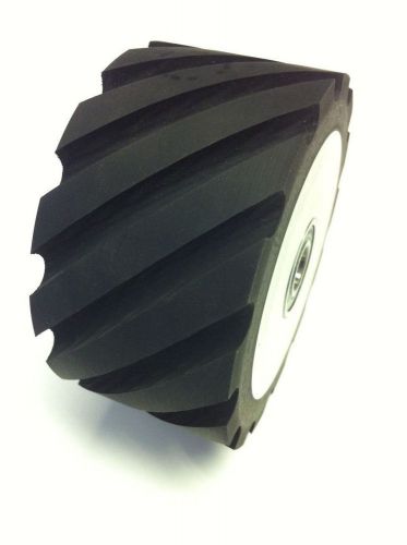 4&#034; diameter 70 durobelt grinder rubber wheel for 2x72&#034; knife making grinder for sale