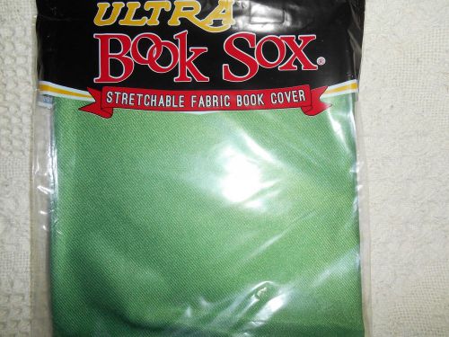Book Sox Ultra Premium Stretch Fabric Book Cover Green