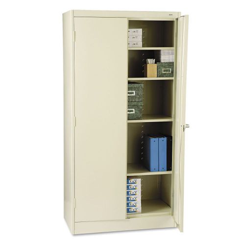 72&#034; 4-Shelf Storage Cabinet Home Restaurant Locker Warehouse AB97250 PUTTY