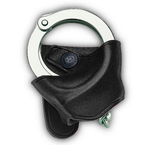 Left standard handcuffs - cuff case f/shoulder holster system or belt - sc73b for sale