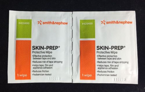 SKIN-PREP Protective Wipes Smith &amp; Nephew LOT OF 50, 420400 Barrier Film