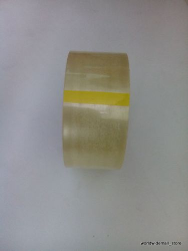 1 PIECE  Roll Clear Packaging Packing Carton Self AdhesiveTape 3 Inch 100 Mtr