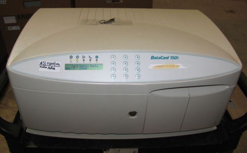 DataCard 150i Card Embosser Foil Topper Indenter Mag Encoder Count 22,644 #3