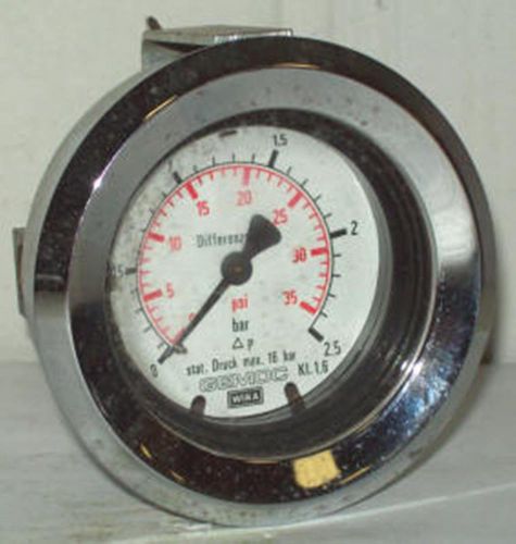 Gemoc microfilter differential pressure indicator gauge for sale