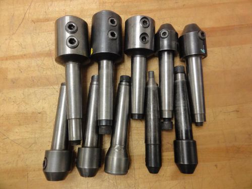 (10) HARD TO FIND  #9 Taper Brown and Sharpe B&amp;S #9 Taper End Mill Holders 6size
