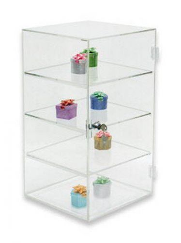 Counter jewelry bakery display case 4 shelf plexiglass for sale