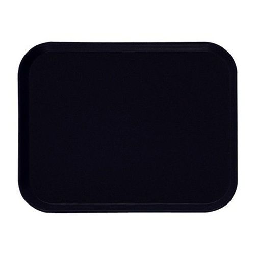 Winco FGT-1216K Fiberglass Tray, Black, 12 in.x16 in. Rectangular