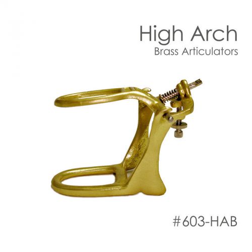 10 High Arch Brass Denture Articulators For Dental Lab