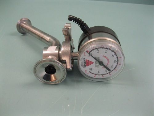 Anderson 0-160 psi pharmaceutical series pressure gauge g13 (2053) for sale
