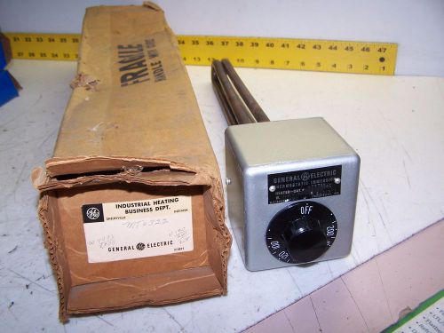 NEW GENERAL ELECTRIC THERMOSTATIC IMMERSION HEATER MT6322 120/240/208V 4KW/3KW