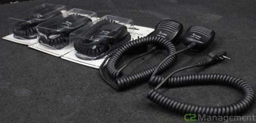 Lot of 5 ICOM HM-158L Remote Speaker Microphones for IC-F4 ICF11 F4001 ICV82