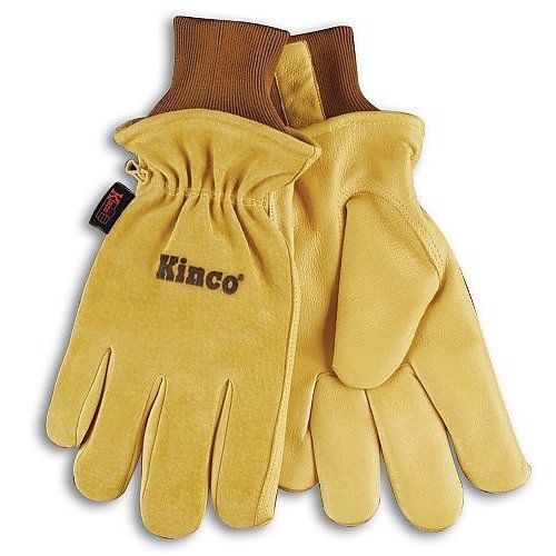KINCO INTERNATIONAL KINCO 94HK-S Men&#039;s Lined Grain Suede Pigskin Gloves, Heat