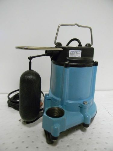 Little giant 1/3 hp sump effluent pump 115v 6en series for sale