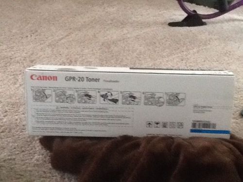 Genuine Canon Toner.   GPR- 20.  Magenta (RED) Carefully Shrink Wrapped