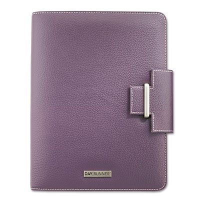 Terramo refillable planner, 5 1/2 x 8 1/2, eggplant, sold as 1 each for sale