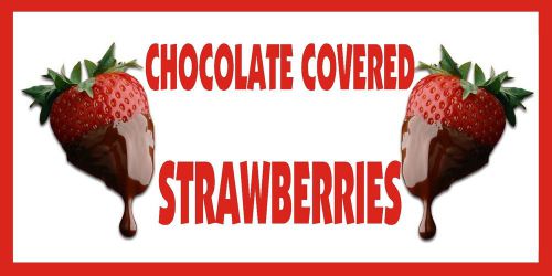 CHOCOLATE COVERED STRAWBERRIES  BANNER