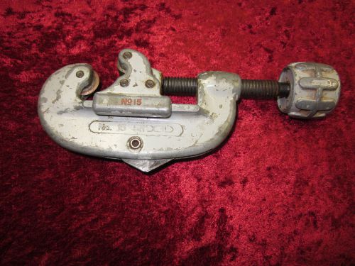 Used Rigid Pipe Cutter No.15 3/8 to 1 1/8