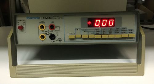 Tektronix CDM250 DIGITAL MULTIMETER SIU 319664 Tested and Working