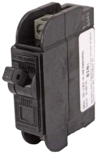 Heinemann 0912 Magnette 1-Pole Circuit Breaker Switch Unit 20A 120/240VAC 2W
