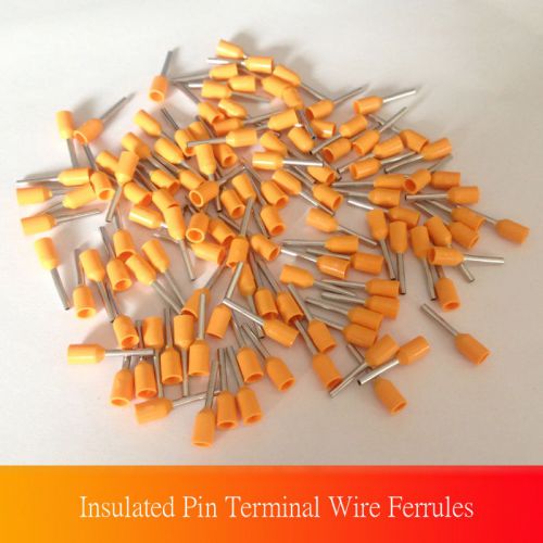 1000pcs Wire Copper Crimp Connector Insulated Cord Pin End Terminal 05/10 #22AWG