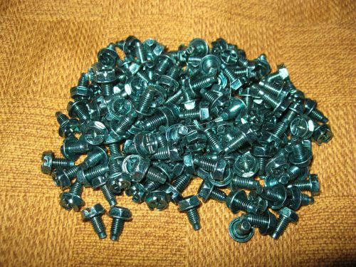 Green ground electric screws 10 - 32 open stock 140 pieces for sale