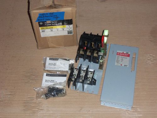 New general electric ge ads ads36030hk 30 amp 600v fused panel panelboard switch for sale