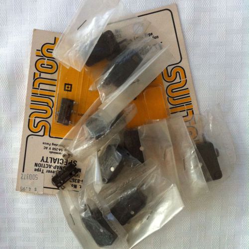 MINIATURE LIMIT SWITCHES LOT OF 11