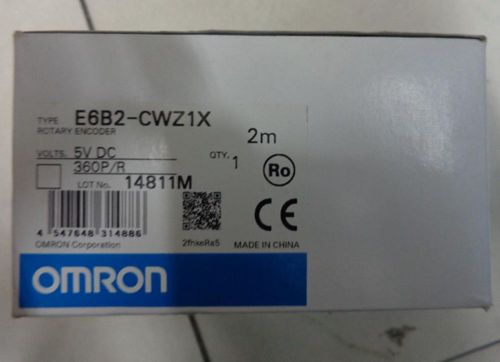 1PC OMRON  rotary encoder E6B2-CWZ1X 360P/R 5V DC 2m   NEW In Box