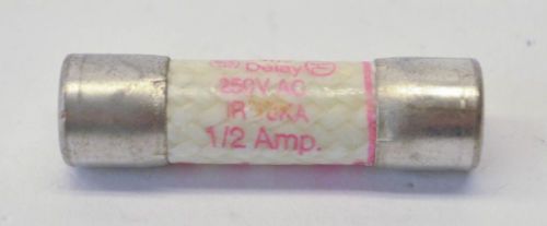 Ferraz Shawmut TRM1/2 1/2A 250VAC Tri-Onic Time Delay Fuse