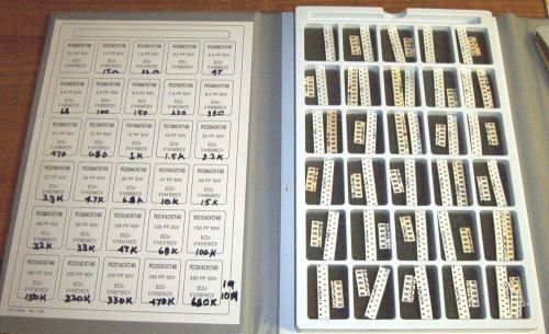 465 pcs panasonic 0603 surface mount npo capacitor &amp; 1206 resistor chip kits for sale
