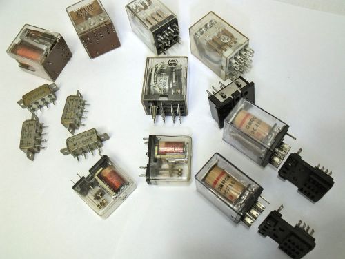 Lot 13 Assorted Relays