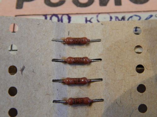 S2-29V Series Precision Resistors 0,062watt 100 kohm +/- 0.1% 100 pcs. USSR.