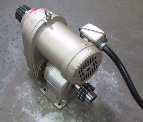 Miki pulley mp ang 04 n v 1/40 e gat 07 1:40 1/2hp stepless variable speed drive for sale