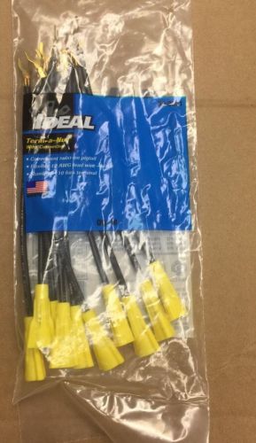 Ideal Term-a-nut Wire Connector 30-3351 Flexible 12 AWG Lead Wire Twist Pigtail