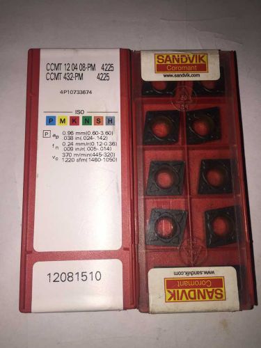 50pcs SANDVIK CCMT 12 04 08-PM 4225/CCMT 432-PM  4225