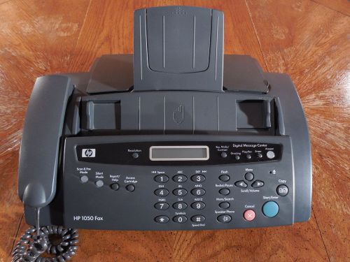 Hewlett-Packard 1050 Fax Machine w/Handset Scanner- Copier- Digital Answering