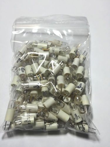 lot of 106 s 7371 miniature bulbs bi-pin base