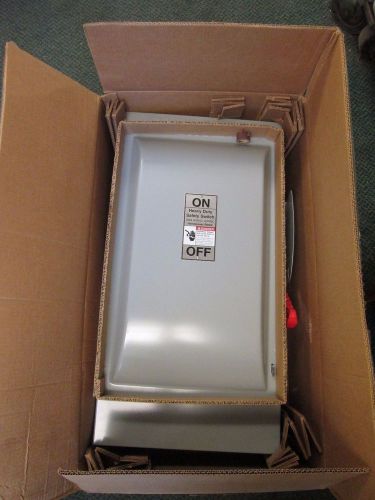 Siemens Fusible Safety Switch HF364N 200A 600V 3P New Surplus