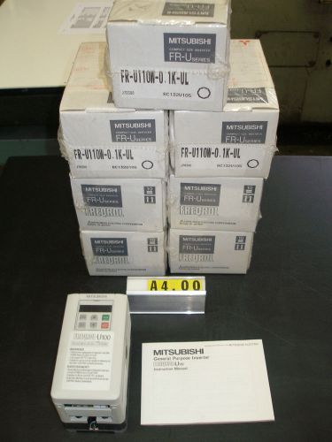 MITSUBISHI FREQROL Inverter/Amp-NEW: FR-U110W-0,1K-UL (a 4.00)